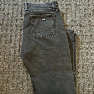 Men's Dickies 38x30 Black Denim Y2K Jeans